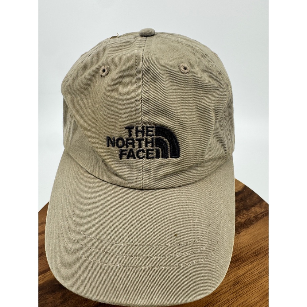 The North Face Khaki Baseball Cap Since 1968 Embroidered‎ Logo Men Distressed